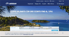 Desktop Screenshot of it.aegeanair.com